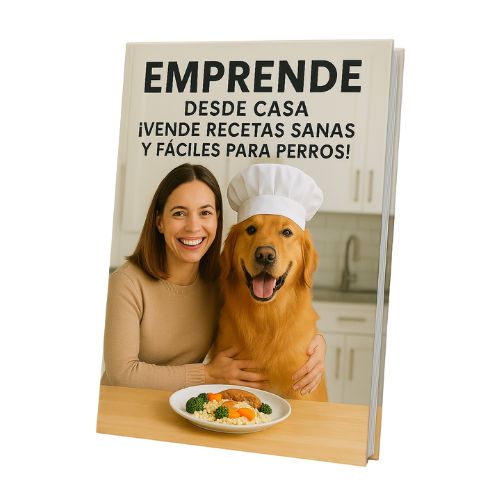 Ebook Recetas Canino: Sano, Rico y Feliz + Ebook Emprende desde Casa + Ebook Combo Bonos Exclusivos